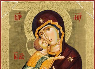 Icoana Maicii Domnului Vladimirskaia - Mănăstirea Putna, Duminica Ortodoxiei