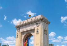 Arcul de triumf din București, ridicat în memoria soldaților români căzuți în Primul Război Mondial, Marea Unire